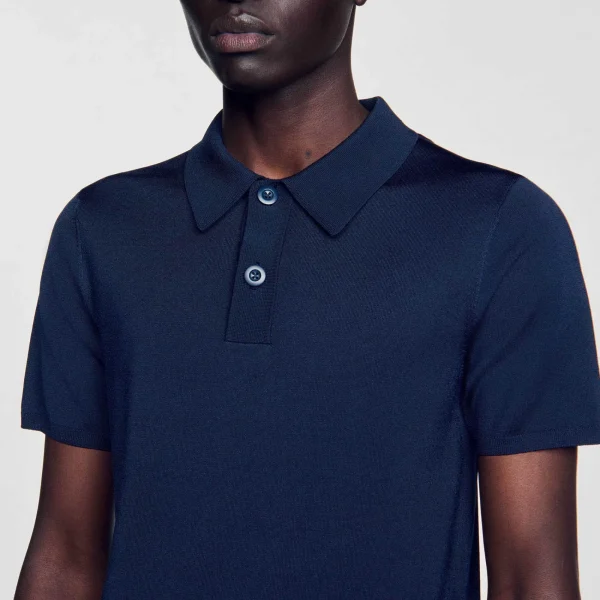 Cheap Polo En Maille à Manches Courtes Homme T-Shirts & Polos | Pulls & Gilets