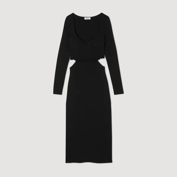 Online Robe Midi Ajourée Femme Robes