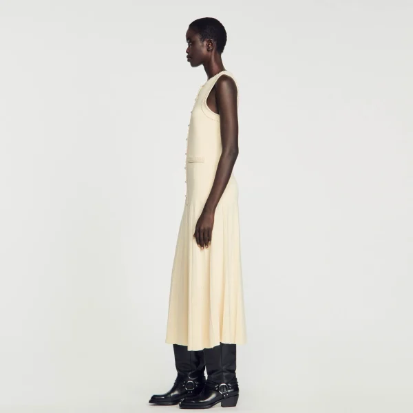 Clearance Robe Midi En Maille Femme Robes