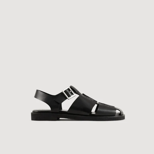 Hot Sandales En Cuir Homme Sandales