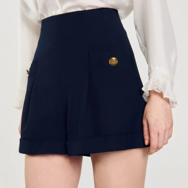 Clearance Short à Revers Femme Jupes & Shorts