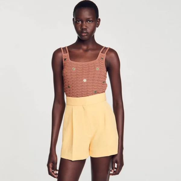 Sale Short Droit Femme Costumes | Jupes & Shorts