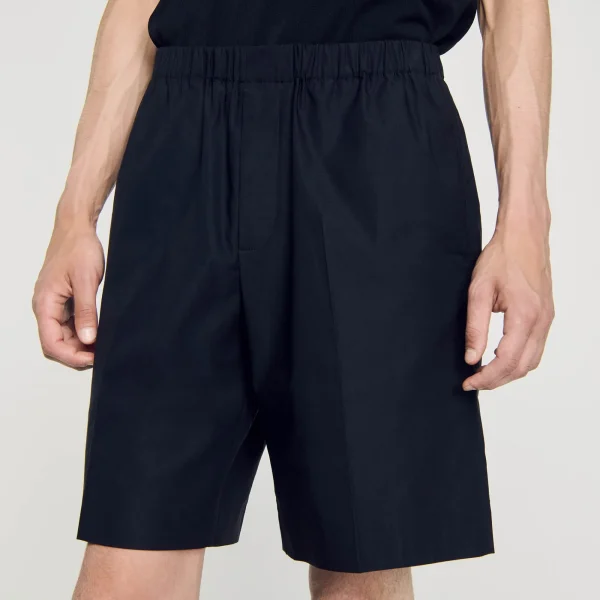 Fashion Short En Toile De Coton Homme Pantalons & Shorts