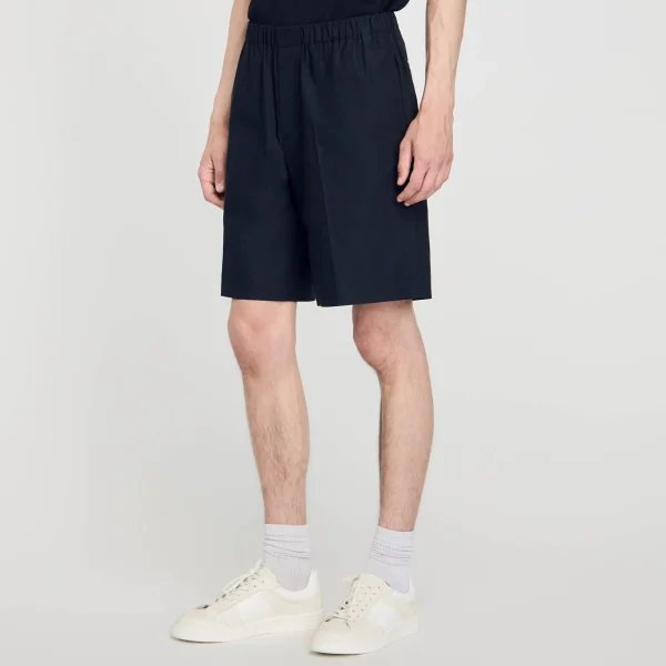 Fashion Short En Toile De Coton Homme Pantalons & Shorts