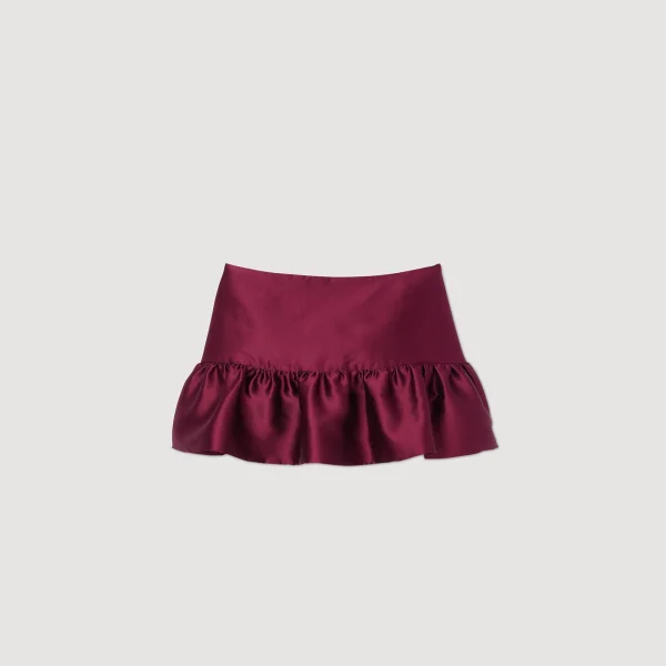 Discount Short Jupe En Satin Femme Ensembles | Jupes & Shorts