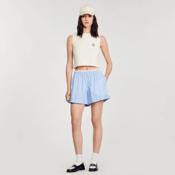 Hot Short Large En Coton Femme Ensembles | Jupes & Shorts