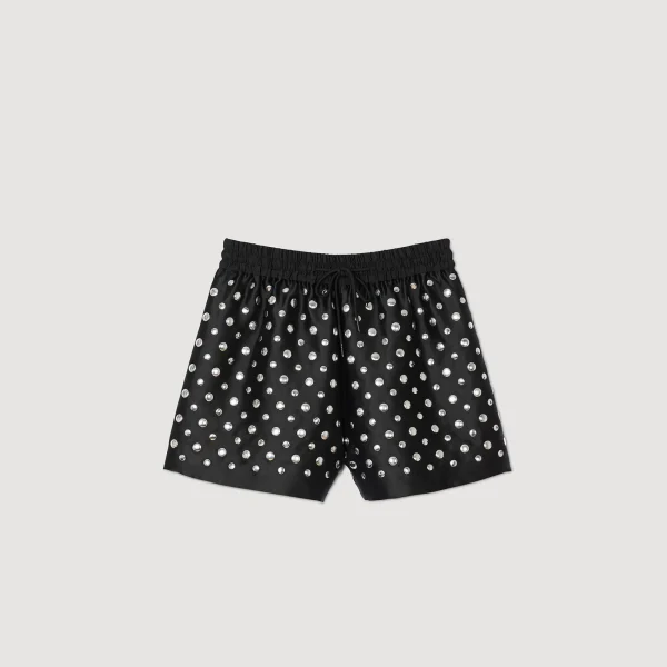 Flash Sale Short Orné De Pastilles Femme Ensembles | Jupes & Shorts