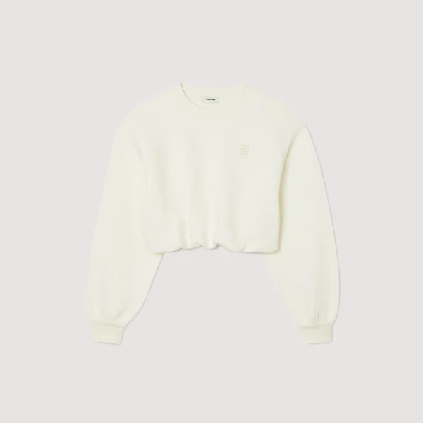 Discount Sweatshirt Court Femme Pulls & Cardigans