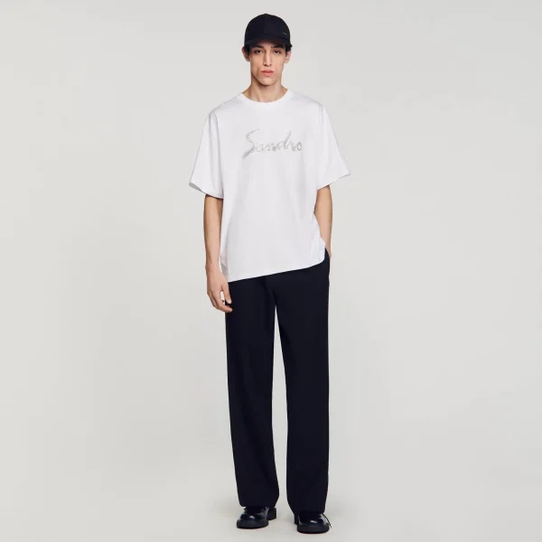 Flash Sale Tee-shirt Oversize En Coton Homme T-Shirts & Polos