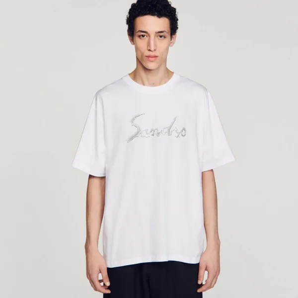 Flash Sale Tee-shirt Oversize En Coton Homme T-Shirts & Polos