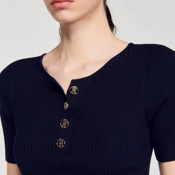 Online Top Court En Maille Femme Pulls & Cardigans | Tops & Chemises