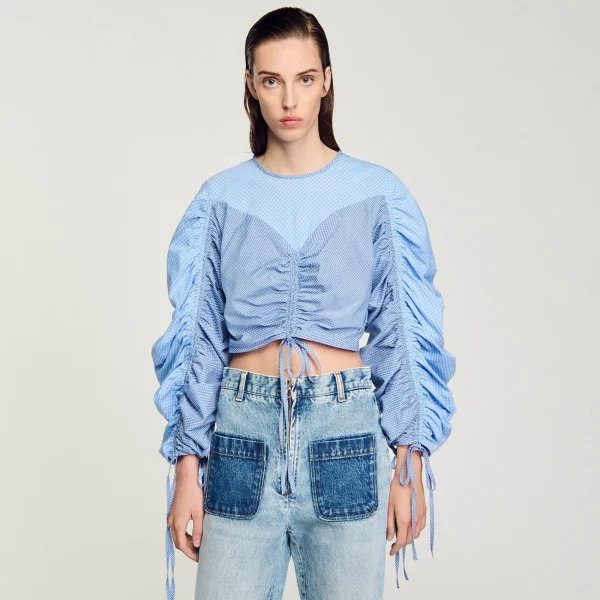 Flash Sale Top Imprimé à Liens Femme Tops & Chemises