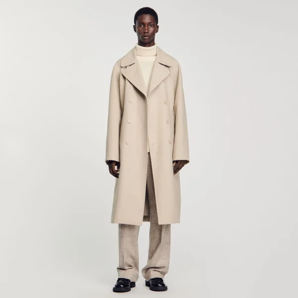 New Trench Long Homme Manteaux & Blousons