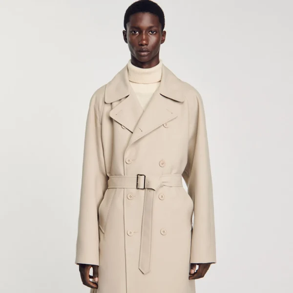 New Trench Long Homme Manteaux & Blousons