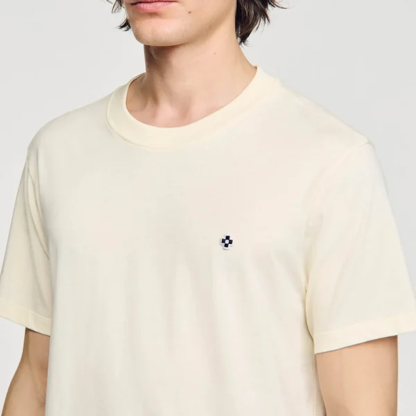 Fashion T-shirt Patch Square Cross Homme T-Shirts & Polos