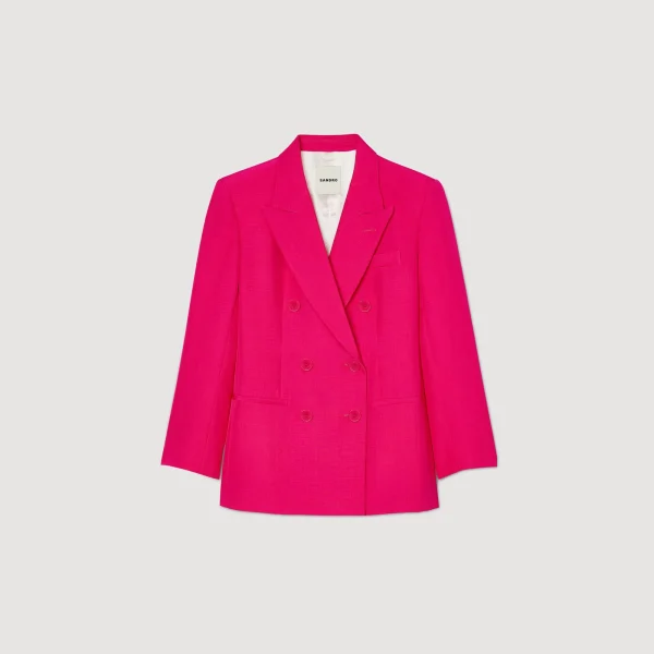 Fashion Veste à Boutonnage Croisé Femme Costumes | Blousons & Vestes