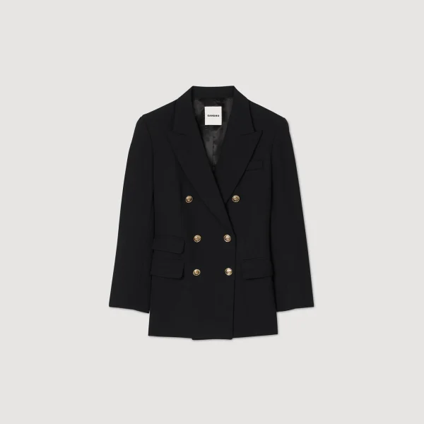 Cheap Veste De Tailleur à Boutonnage Croisé Femme Costumes | Blousons & Vestes