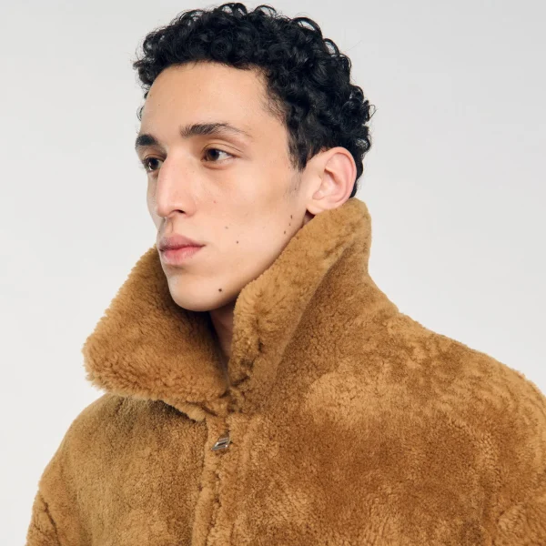 Online Veste Shearling Homme Manteaux & Blousons